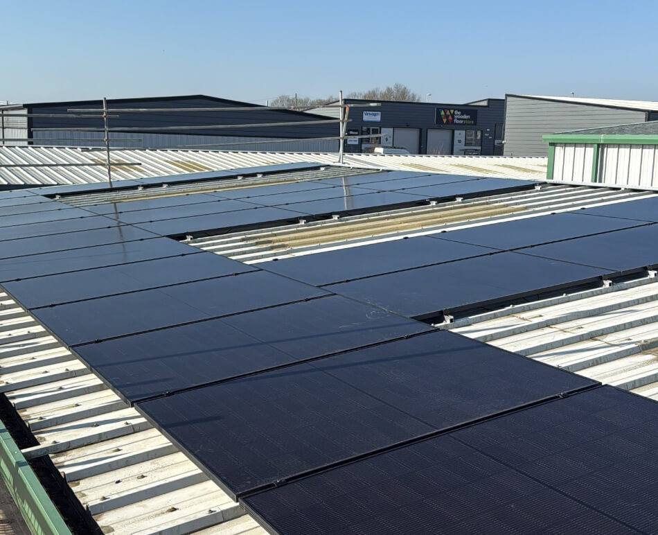 Commercial Solar PV Installations in Mansfield
